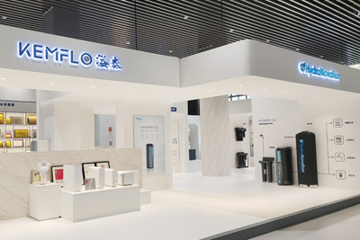 溢泰展厅全面升级 多元化净水展示平台